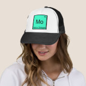 Mo - 延髄 おもしろ 化学 エレメント Tシャツ キャップ (インサイチュ)