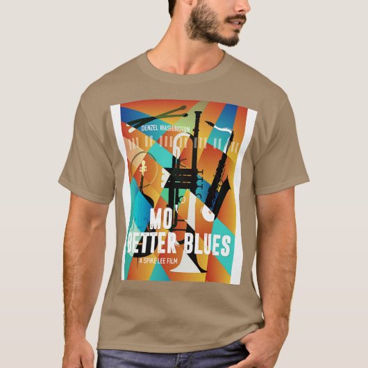 Mo Better Blues Alternative Poster Tシャツ (正面)