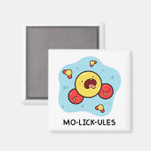 Mo-lick-ulesサイエンスプンおもしろいマグネット マグネット (正面/裏面)