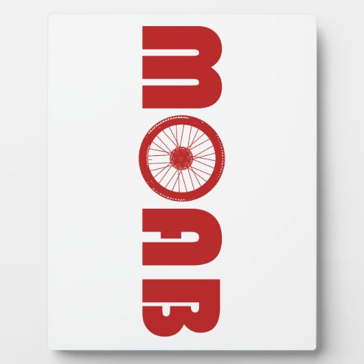 Moab（バイクホイール） フォトプラーク (正面)