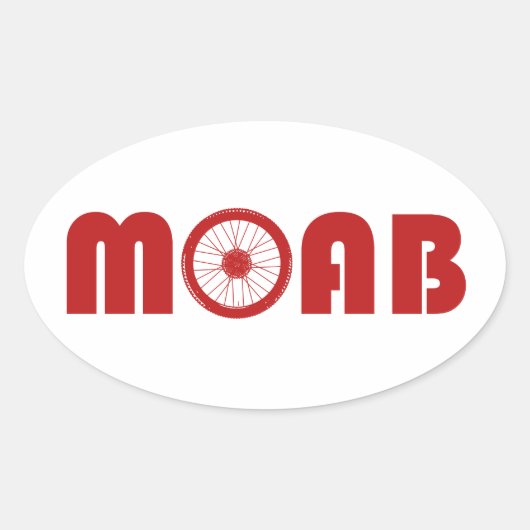 Moab(バイクホイール) 楕円形シール (正面)