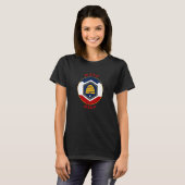 Moab Utah新UTフラッグビーハイブバケーションサミナリー Tシャツ (正面フル)