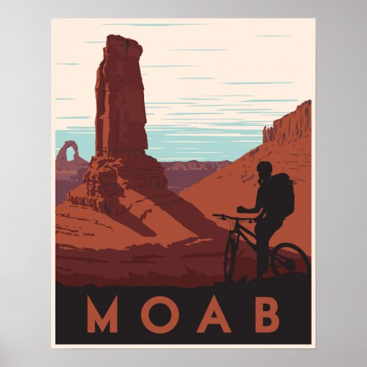 Moab, Utah ポスター (正面)