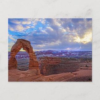 Moab Utah – 繊細なアーチ – ポストカード