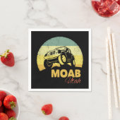 Moab Utah Gift for Off Roading - Utah土産4x4 スタンダードカクテルナプキン (インサイチュ)