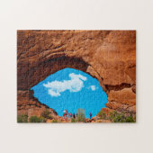 Moab Utah Mountain Arch. ジグソーパズル (横)
