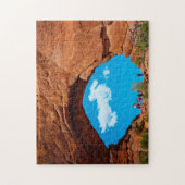 Moab Utah Mountain Arch. ジグソーパズル (縦)