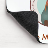 MOACのロゴのマウスパッド マウスパッド (コーナー)