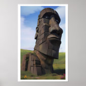 Moai on the Molehill ポスター (正面)