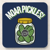 Moar Pickles! Beverage Coaster コースター (正面)