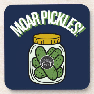 Moar Pickles! Beverage Coaster コースター