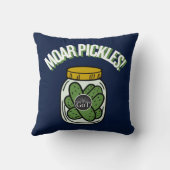 Moar Pickles! Throw Pillow クッション (裏面)