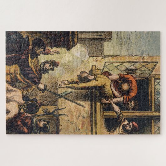 Mob Justice on Saint Bartholomew Day Massacre ジグソーパズル (横)