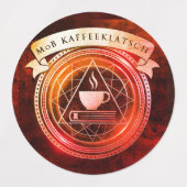 MoB Kaffeeklatsch – シール (デザイン3)
