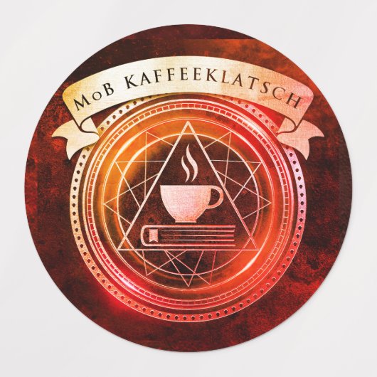 MoB Kaffeeklatsch – シール (デザイン3)