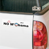 M'Obama 2012のバンパーステッカー無し バンパーステッカー (トラック上)