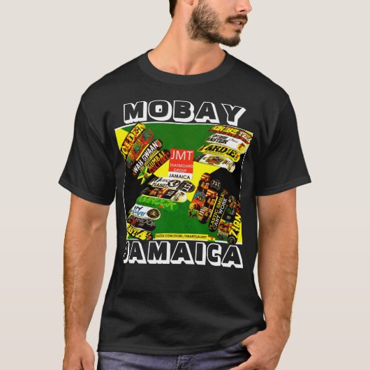MOBAY JAMAICA Basic Dark T-Shirt Tシャツ (正面)