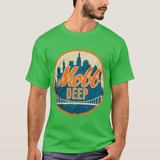 Mobb Deep クイーンズ ニューヨークの少年 Tシャツ (正面)