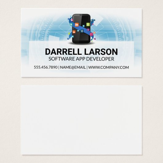 Mobile Apps Icon | Tech (正面&裏面)