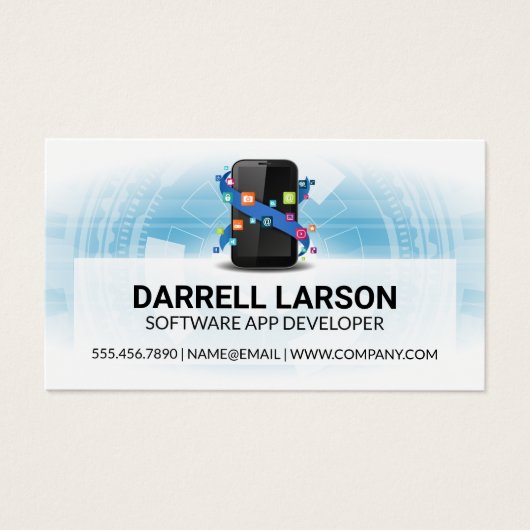 Mobile Apps Icon | Tech (正面)