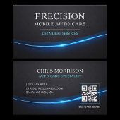Mobile Auto Care QR Code Professional 名刺