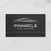 Mobile Auto Repair QR Code Professional 名刺 (正面)