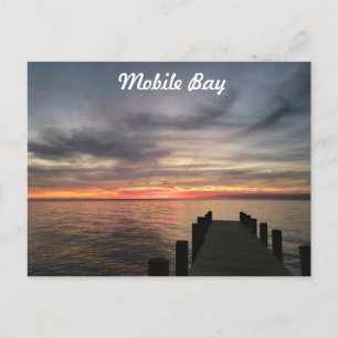 Mobile Bay Sunsetはがき ポストカード