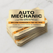 MOBILE CAR / AUTO MECHANIC REPAIR SERVICE 名刺
