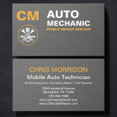 Mobile Car Repair & Auto Technician Service 名刺