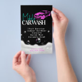 Mobile Car Wash Detailing チラシ (ハンドル)