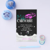 Mobile Car Wash Detailing チラシ (シングル)