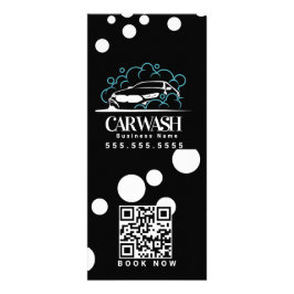 Mobile Car Wash Detailing C Door Hanger  ラックカード