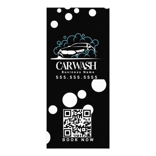 Mobile Car Wash Detailing C Door Hanger  ラックカード (正面)