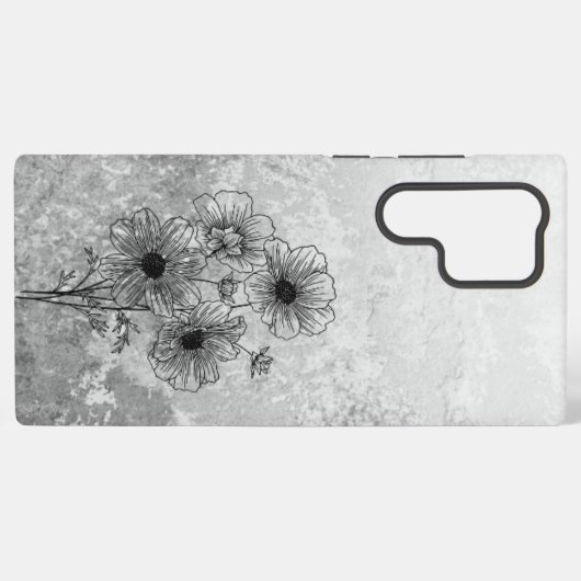 Mobile case samsung galaxyケース (裏面横)