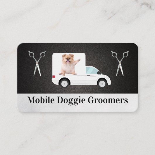 Mobile Doggie Business | Animal Services 名刺 (正面)
