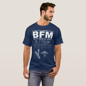 Mobile International Airport BFM Tシャツ (正面フル)