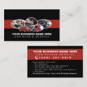 Mobile Mechanic, Auto Repair, Car Repair, Editable 名刺 (正面/裏面)