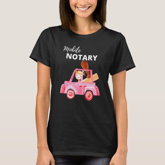 Mobile Notary Notary Public Notary Signing Agent Tシャツ (正面)