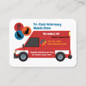Mobile Veterinary Clinic 名刺 (正面)