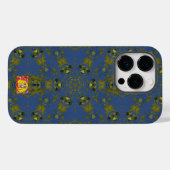 Mobilskal Snake Pond Blue Case-Mate iPhoneケース (裏面 (横))