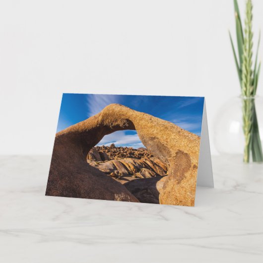 Mobiusのアーチの午後 カード (正面)