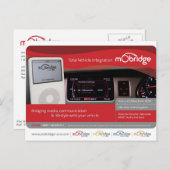 mObridge米国の前SEMA郵便はがき ポストカード (正面/裏面)