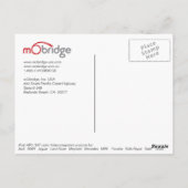 mObridge米国の前SEMA郵便はがき ポストカード (裏面)