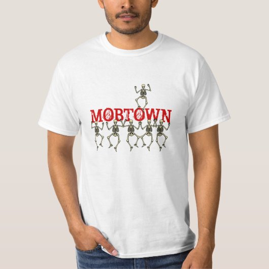Mobtownボルティモアの暴動のワイシャツの暴動の骨組 Tシャツ (正面)