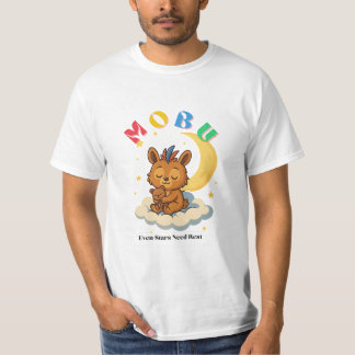 MoBu - 星だって休む Tシャツ