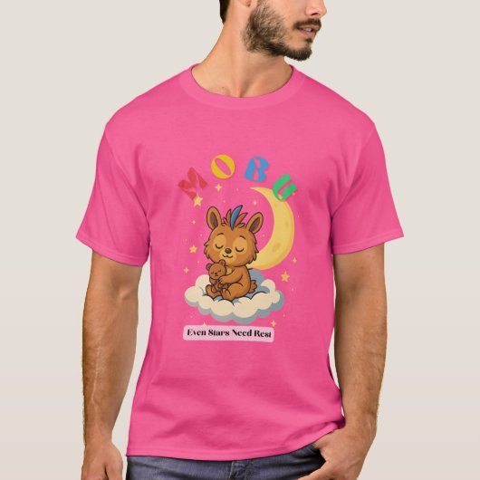 MoBu - 星だって休む Tシャツ (正面)