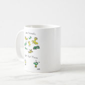 Mobyの愛動物は、それらをマグ食べません コーヒーマグカップ (正面左)