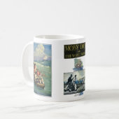 Mobyディックか白いクジラ#5 コーヒーマグカップ (正面左)