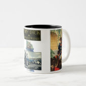 Mobyディックか白いクジラ# 6 ツートーンマグカップ (正面右)