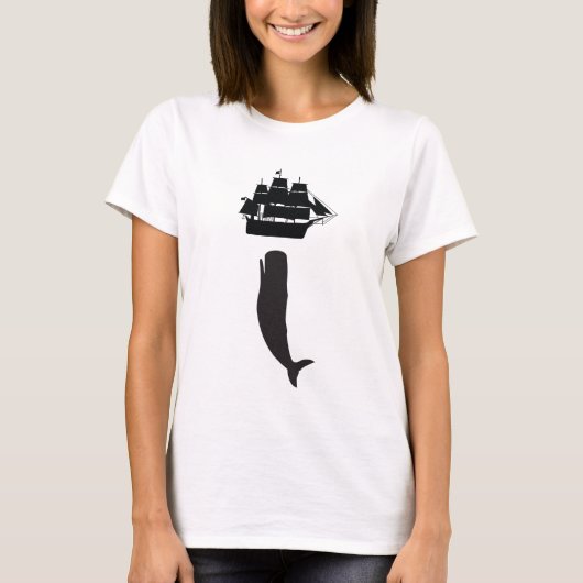 Mobyディックの上昇 Tシャツ (正面)